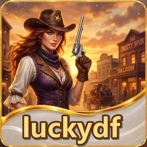 Cuplikan alur unduh dan instal APK luckydf di ponsel Android